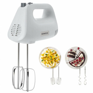 Kenwood 450w Hand Mixer White HMP30.A0WH