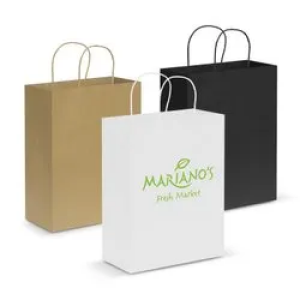 A4 Branded Paper Bags 250gsm 100pcs