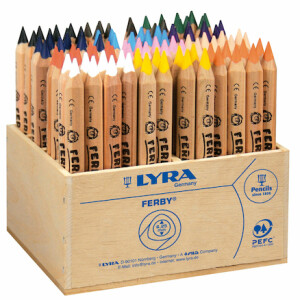 Lyra Ferby TriangularColouring Pencils 96pcs