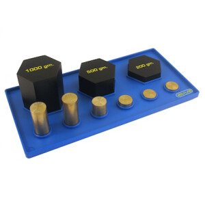 Brass and Steel Weights Set 10g to 2kg