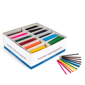 Consortium Colouring Pencils Class Packs Assorted 1500pk