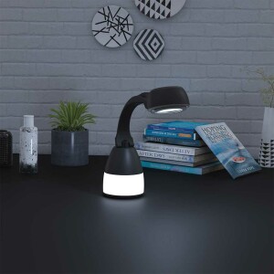 Porodo 2-in-1 Desk Lamp/Torch Compact Outdoor Lantern