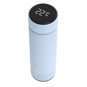 Lifestyle By Porodo Smart Water Bottle With Temperature Indicator Blue