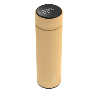 Lifestyle By Porodo Smart Water Bottle With Temperature Indicator Orange